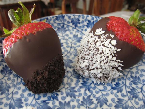 chocolate covered strawberry recipie